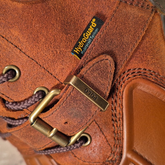 Polo Ralph Lauren men's Oslo Low Waterproof Leather and Suede Boot - Picture 3 of 8